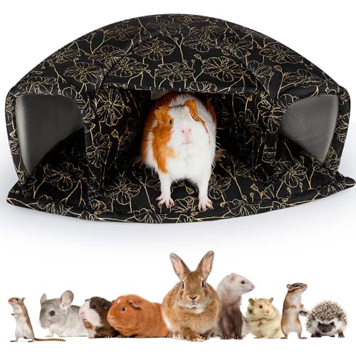 Dickes Haustierbett mit rutschfestem Design, maschinenwaschbar – geeignet für Meerschweinchen, Kaninchen, Hamster und mehr von Glittme