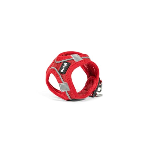 Gloria Trek Star Hundegeschirr 27-28 cm 31-34,6 cm Rot XS von Gloria