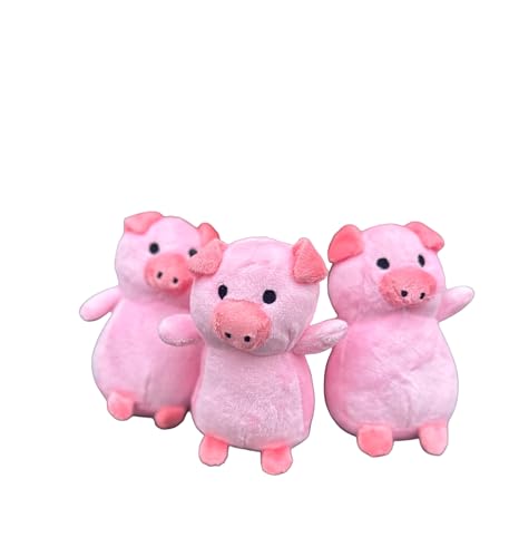 Glow Pups Hide and Seek Bauernhoftiere in einer Scheune, Barnyard Animals That Squeak (3 Pack of Pig Toys) von Glow Pups