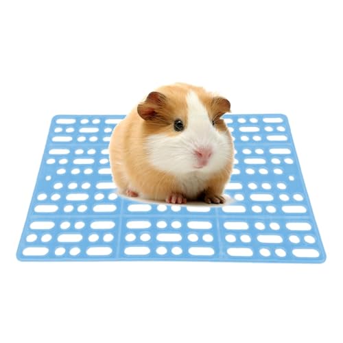 Glugahrif Bunny Mats für Käfige, kratzpad | Non -Slip -Käfig -Ruhematte - Bunte Chinchillas -Wutkissen, Rechtecktier Füße Pads für, Hamster von Glugahrif