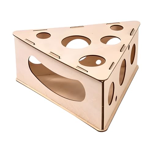 Glugahrif Interaktive Spielzeuge Für Katzen - Holzfangballspiel Für Kätzchen,Dreieckiger Kratzspielzeug Ball Aus Holz Für Stubenkatzen Und Kätzchen Beschäftigt Und Angeregt Glugahrif Interaktive Spielzeuge Für Katzen - Holzfangballspiel Für Kätzchen,Dreieckiger Kratzspielzeug Ball Aus Holz Für Stubenkatzen Und Kätzchen Beschäftigt Und Angeregt von Glugahrif
