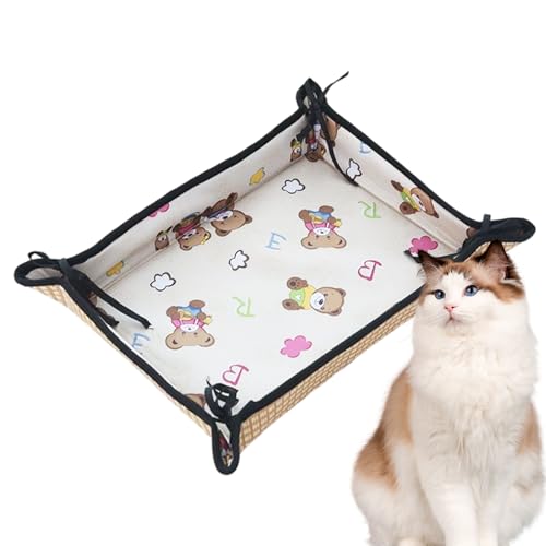Glugahrif Pad Ice Pat, Kühlmatte für Hunde, Kühlmatte für Hunde, doppelseitig, Zubehör für Haustiere, waschbar, Schlafkissen für ein Bett Glugahrif Pad Ice Pat, Kühlmatte für Hunde, Kühlmatte für Hunde, doppelseitig, Zubehör für Haustiere, waschbar, Schlafkissen für ein Bett von Glugahrif