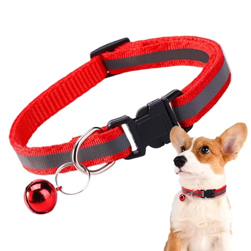Katzenhalsband – reflektierendes Halsband für Hunde | rutschfest, wetterfest, für Wandern, tägliche Ausflüge und Sicherheit Katzenhalsband – reflektierendes Halsband für Hunde | rutschfest, wetterfest, für Wandern, tägliche Ausflüge und Sicherheit von Glugahrif