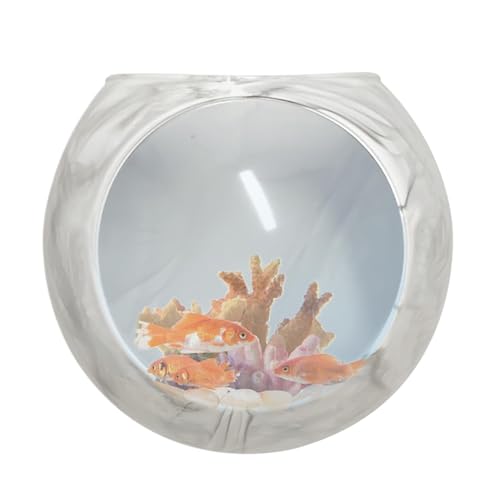 Transparenter Wandtopf, Wandvase aus Silikon | Wandvasen für Dekoration, Pflanzgefäß aus Silikon | -Vasenschale, Terrarium-Luftstütztöpfe für Aquarien von Glugahrif