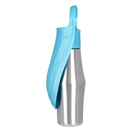 Trinkflasche Für Hunde Unterwegs - Tragbarer Trinknapf Mit Futterbehälter,750ml Edelstahl Tragbar Auslaufsicher Für Hunde Katzen Wanderung Reise Outdoor Trinkflasche Für Hunde Unterwegs - Tragbarer Trinknapf Mit Futterbehälter,750ml Edelstahl Tragbar Auslaufsicher Für Hunde Katzen Wanderung Reise Outdoor von Glugahrif