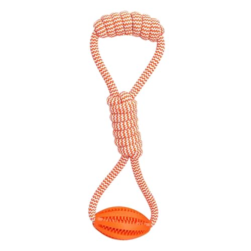 Gmokluytw Ball auf Seilhundspielzeug, Seilballhundspielzeug - Hundekugel Seilspielzeug für große Rasse - Food Leckage Design -String, interaktiver Lebensmittelspender, Langeweile, Baumwollknoten, von Gmokluytw