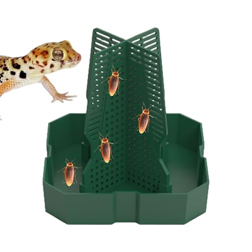 Gmokluytw Futternapf für Reptilien, Futternapf für Reptilien,Leopardgecko Futternapf - Reptilien-Beuteschale zum gegenseitigen Einsetzen, Reptilienschale, Futternapf für Reptilien, Terrariumschalen von Gmokluytw