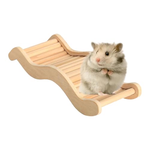 Gmokluytw Hamsterrampe, Treppen für Hamster | Hamsterleiterspielzeug aus – dekoratives Hamsterbrücken-Kletterspielzeug, Hamsterleiter aus für Käfigzubehör von Gmokluytw