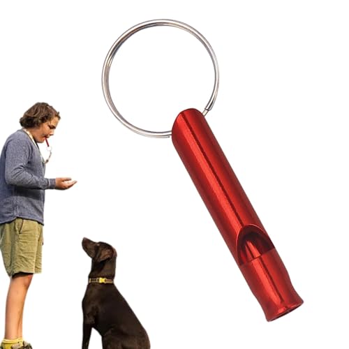 Gmokluytw Hundepfeife, um das Bellen zu stoppen, Ultraschall-Trainingsgerät mit einstellbarer Tonhöhe, Hochfrequenz-Hundepfeife, leichte Stopp-Bell-Kontrolle, Hundetraining, Verhaltenshilfen mit von Gmokluytw