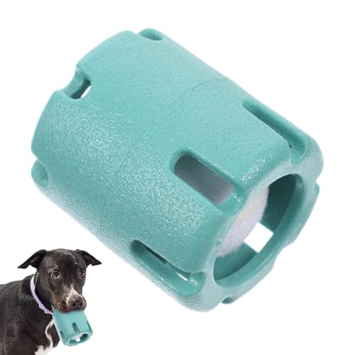 Gmokluytw Hundetennis-Trommel | Interaktiver Hunde-Trommelball für Haustiere | Gummi Heavy Duty Tennisball Cup Spielzeug für kleine Hunde, kleine Hunde von Gmokluytw