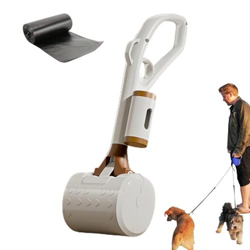 Gmokluytw Pooper Scooper, Dog Poop Scoop Ergonomic Dog Scooper Pooper, Multi-Functional Comfort Cat Poop Scooper for Small Dog, Sand, Sewage, Playgrounds, Backyards, Grass, Travel von Gmokluytw