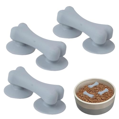 Gmokluytw Slow Feeder für Hunde - Slow Eating Feeder Einsatz Futterschalen Feeder Einsatz - Slow Feeder Bowl Einsatz Hundefutter Slow Feeder Einsatz mit Starke Saugnäpfe von Gmokluytw