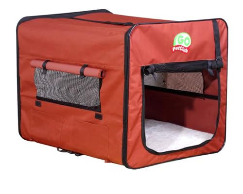 Go Pet Club Soft-Transportbox für Hunde, 81,28 cm, Braun von Go Pet Club