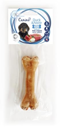 Kauknochen mit Füllung (Canine Duck&Apple Bone Enten Apfelknochen 17 cm) von GoNet