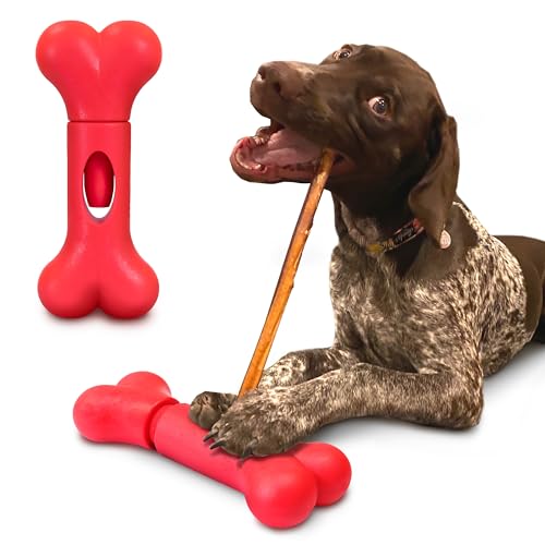 GoSports Chew Champ Bully Stick Halter für Hunde – hält sicher Bully Sticks um Ersticken zu verhindern – Große Hunde ab 30 Pfund von GoSports