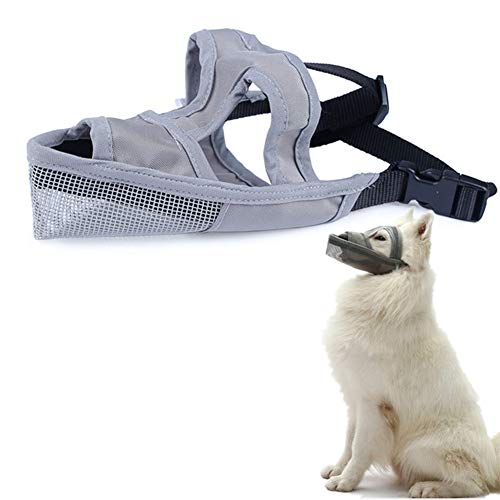 Maulkorb Für Große Hunde Maulkorb Hunde Hund Mund Abdeckung Maulkorb Für Kleine Hund Hund Maulkorb Kleine Haustier Schnauze Maulkorb Für Große Hunde Gray,xs von Gofeibao