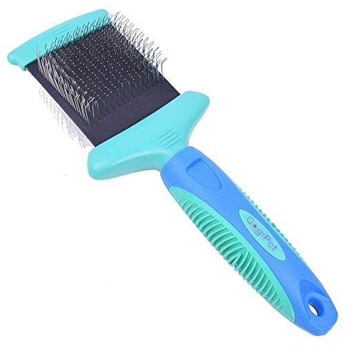 GogiPet Multibrush klein für kleine Hunde und Katzen 2 in 1 von GogiPet