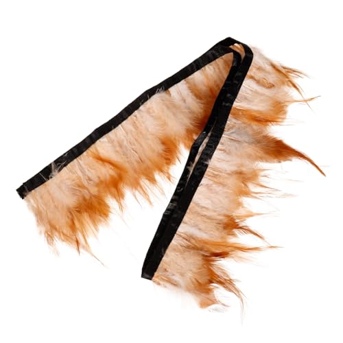 Gogogmee 4 Stück Randzubehör Plume Fringe Coop Heat Plate Trim Plume Trim Coop Dekoration Plume Ribbons Coop Heizkissen Zierleisten Plume Trim Ribbon Coop Heizplatte Trim von Gogogmee