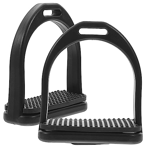 Gogogmee Gleitbügel Reitbehörden Anti Steigbügel Sports Stirrup Safety Skid Stirrups Reiten Saddle Accessories Horse zum Nonslip Sattel Riding von Gogogmee