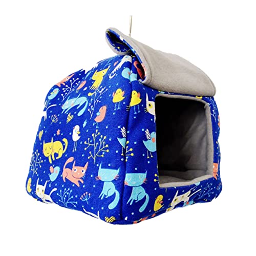 Gogogmee Exquisite Vogelnest Winter warme Vogelnest Papagei Hängematte Vogel Schlafen Bett Vogel Nisten Shelter Pet von Gogogmee