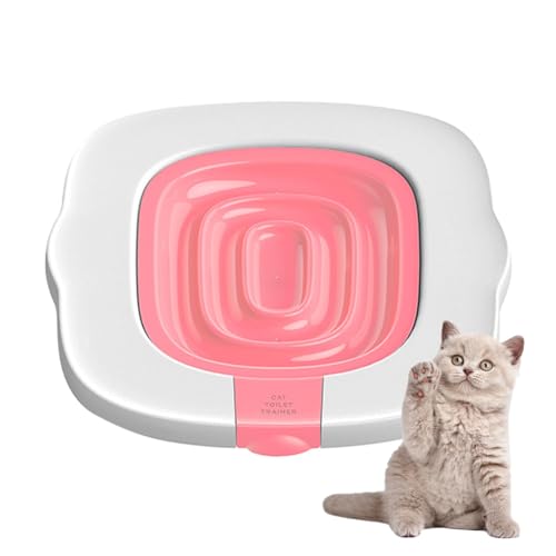 Gohemsun Sauberkeitstraining für Katzen, Katzenklo-Trainer | Kleines tragbares Toilettentrainingssystem für Auto, wiederverwendbar, Trainer von Gohemsun