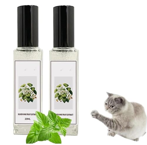 Gokame Herbal Cat Joy, Katzenminze-Spray für Katzen, Kräuterspray für Katzen, Katzenkratzspray, Katzentrainingsspray mit Katzenminze, Herbal Cat Joy Spray (2pcs) von Gokame