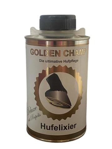 Golden Champ HUFELIXIER Deluxe mit Propolis (Huföl mit integriertem Pinsel) von Golden Champ