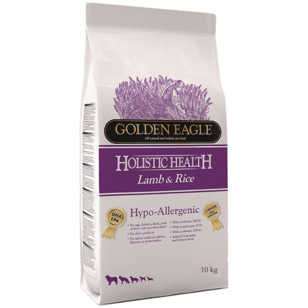 Golden Eagle Hypoallergen Lamm und Reis - Sparpaket 2 x 10 kg von Golden Eagle