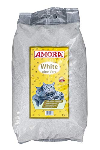 Amora Katzenstreu White Compact Aloe Vera 15 l von Golden Grey