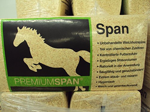 24kg GOLDSPAN Profi Holzspäne Einstreu Kükenstreu für Pferde Nagetiere Kleintiere Geflügel Streu von Goldspan