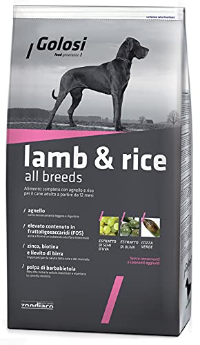 golosi Cane All Breeds mit Lamm E Riso 12 kg von Golosi