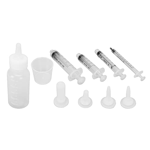 CatKits Futterflaschen für Kätzchen, Medizin, Haustier-Kits, professioneller Ersatz-Nippel, Ratenkontrolle, Kätzchen-Futterflaschen für Kätzchen, Welpen, Weiß CatKits Futterflaschen für Kätzchen, Medizin, Haustier-Kits, professioneller Ersatz-Nippel, Ratenkontrolle, Kätzchen-Futterflaschen für Kätzchen, Welpen, Weiß von Gonetre