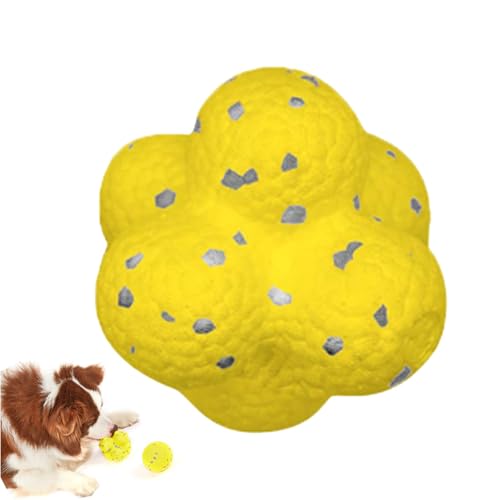 The Mellow Dog Beruhigungsball, sanfte Richtung des Hundeballs, interaktives Hundespielzeug, leises Hundespielzeug, emotionaler Stützball, Hundeball, beweglicher, hüpfender Hundeball für von Goniome