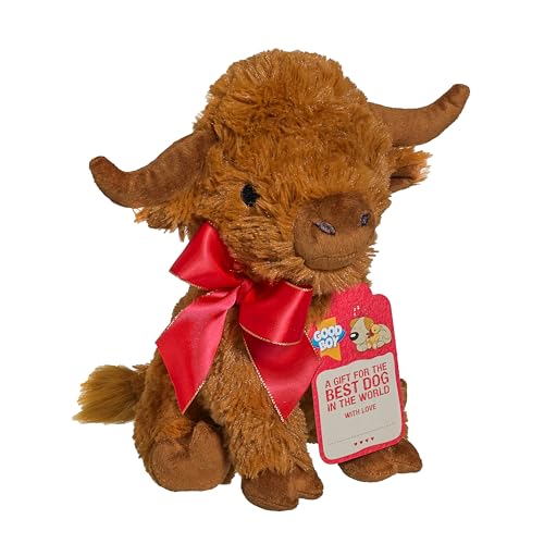 Good Boy Gifting Hundespielzeug Softy Highland Cow von Good Boy