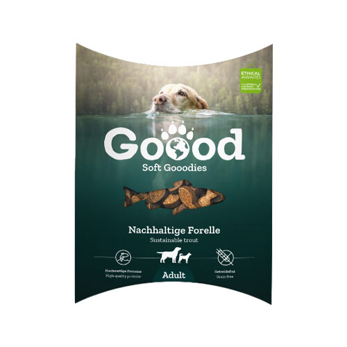 GOOOD Adult Soft Gooodies - Nachhaltige Forelle - 100 g von Goood