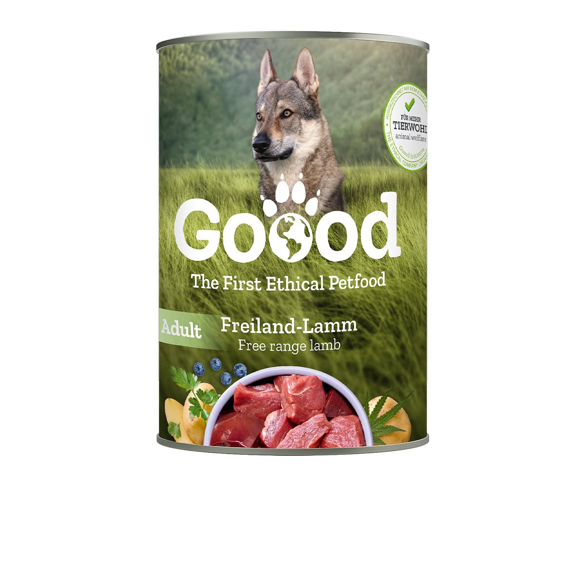 Goood Adult Freiland-Lamm 12x400g von Goood