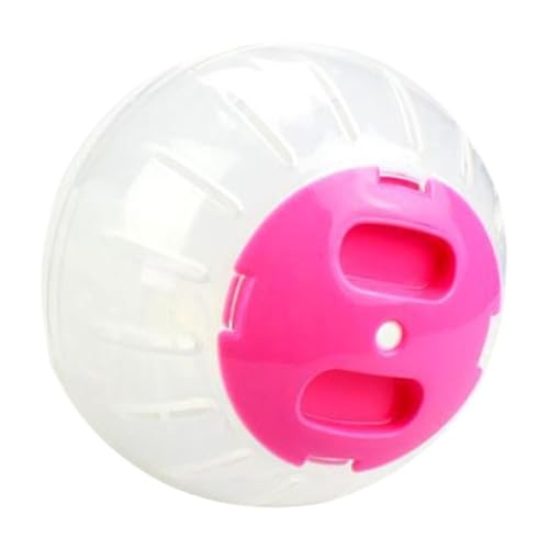 Goowafur Hamster Ball 7,27 Zoll, Hamsterbälle zum,Transparente Zwerghamster -Spiele Running Wheel | Fun Aktivität Spielzeug kompakte Meerschweinchen, die Ball für Innen im Freien Lassen von Goowafur