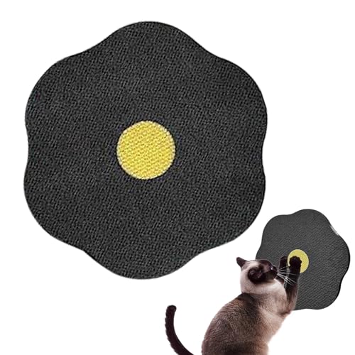 Goowafur Kratzunterlage für Katzen, Katzenkratzer aus Pappe - Abnehmbare Katzenkratzpads mit doppelseitigem Klebeband - Einfache Installation, multifunktionales Katzenkratzzubehör mit hoher Dichte für von Goowafur