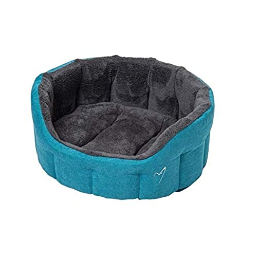 CDBXLW-TE Gorpets Camden Deluxe Bett X-Large (86,4 cm) Winter Teal von Gor Pets