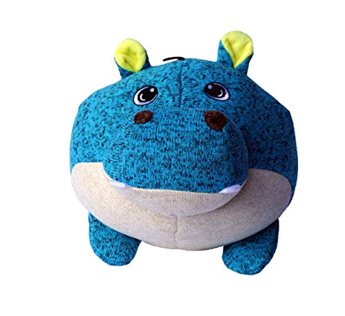 Gor Hugs Softball Nilpferd, 19 cm, Blau von Gor Pets