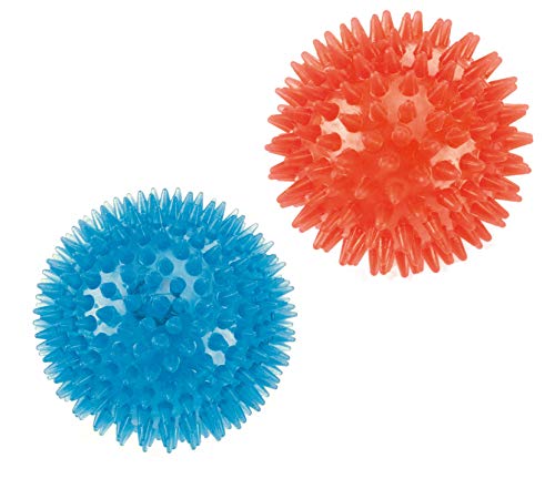 Gor Pets Flex Squeaky Ballspielzeug für Hunde, 9 cm, verschiedene Farben von Gor Pets