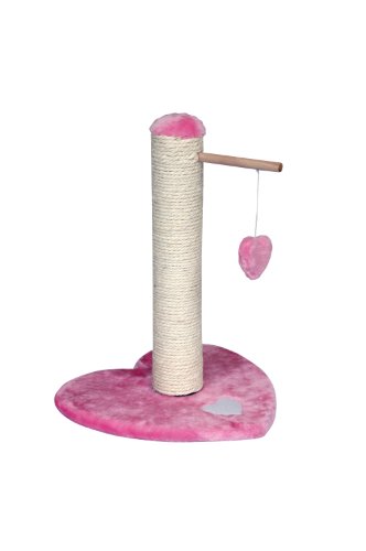 Gorpets Play Kratzbaum für Katzen, Herz, 46 cm, Rosa von Gor Pets