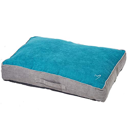 SL67W-TE Gorpets Camden Sleeper, Größe L, 71 x 107 x 13 cm, Blaugrün von Gor Pets