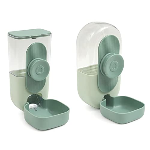 Gotoger Auto Pet Feeder and Waterer Set Cage Food Bowl Dog Feeding Station Frettchen Cage Accessories von Gotoger