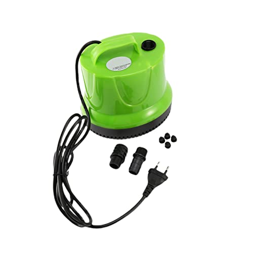 Gotoger Kleine Tauch Wasser Pumpe Für Teich, Aquarium, Hydro Kultur, Aquarium Brunnen Mit Netz Kabel Eu Stecker (100W) von Gotoger