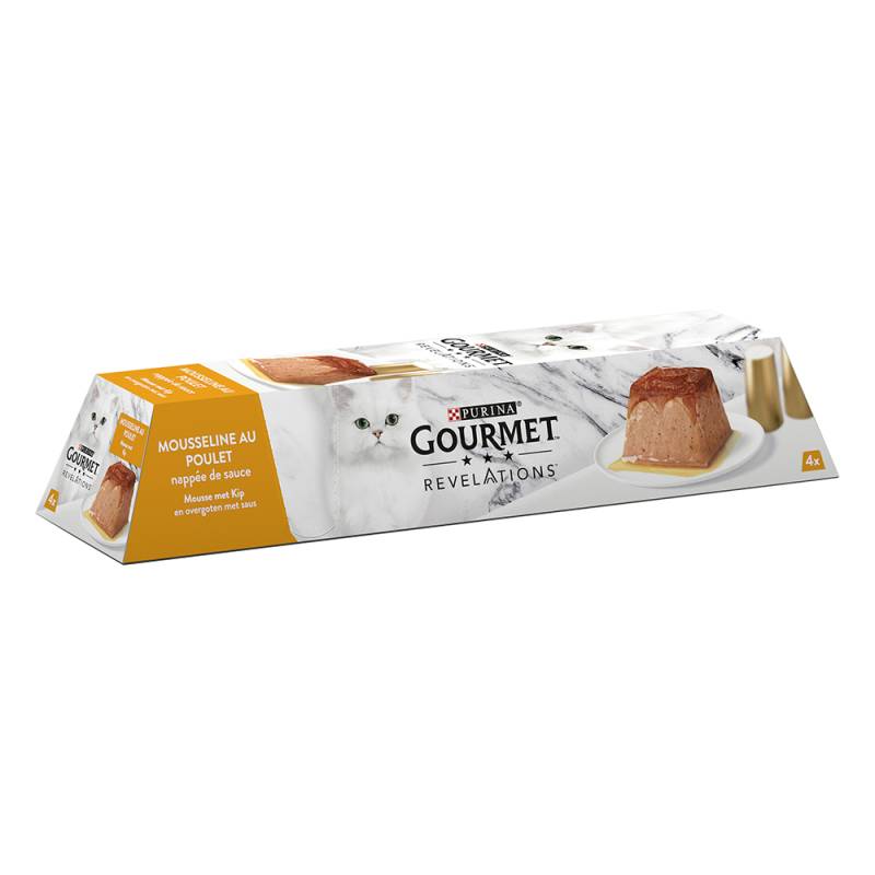 10 + 2 gratis! 12 x 57 g Gourmet Revelations Mousse - Huhn von Gourmet