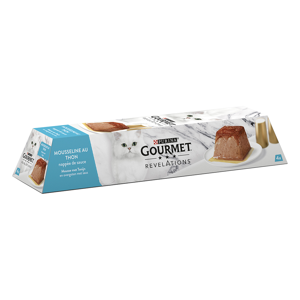 10 + 2 gratis! 12 x 57 g Gourmet Revelations Mousse - Thunfisch von Gourmet