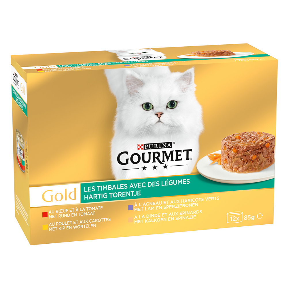 24 x 85 g Gourmet Gold zum Sonderpreis! - Raffiniertes Ragout: Mix mit Gemüse von Gourmet