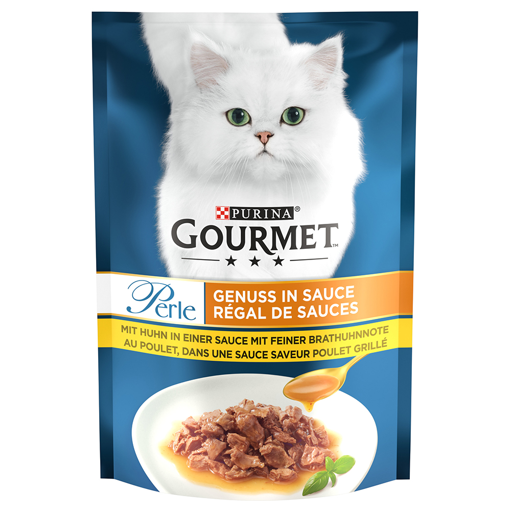 26 x 85 g Gourmet Perle in Soße zum Sonderpreis! - Genuss Huhn von Gourmet