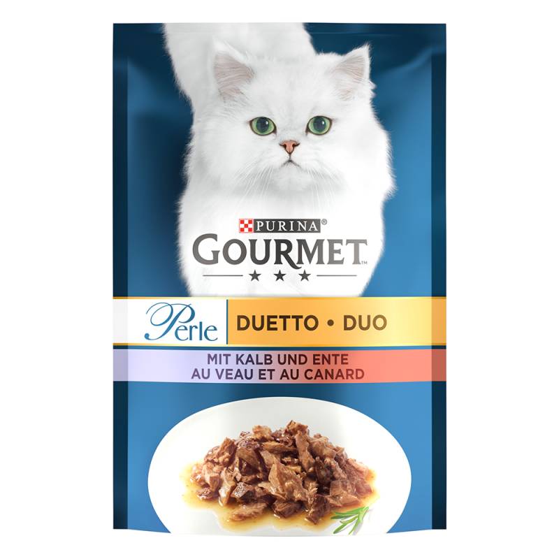 26 x 85 g Gourmet Perle in Soße zum Sonderpreis! - Kalb & Ente von Gourmet